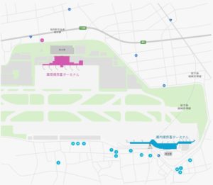 福岡空港　近隣駐車場