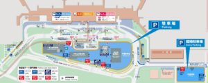 伊丹空港駐車場Map